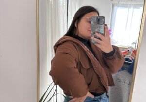 Campera Urban Cropped chocolate